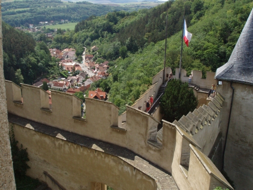 karlstejn borg tjekkiet
