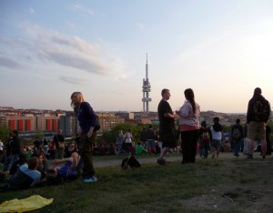 parukarka park zizkov prag