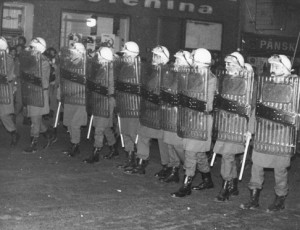 Fløjlsrevolutionen i 1989, Teplice