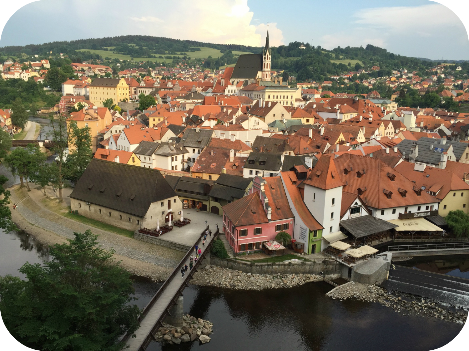 tjekkiet udflugter krumlov