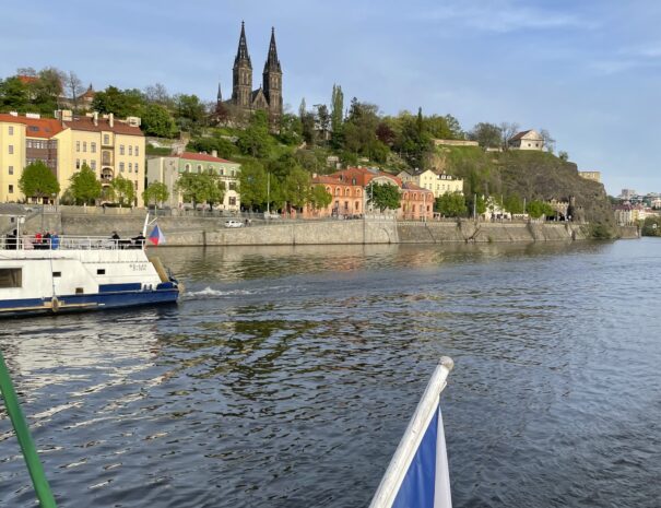 Prag sejltur Vysehrad