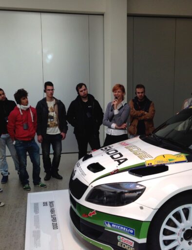 Skoda rallybil