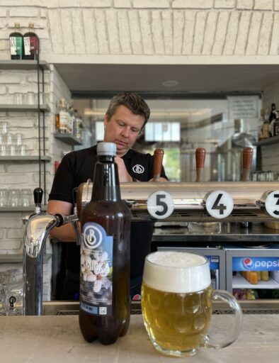 Lokalt Prag bryggeri